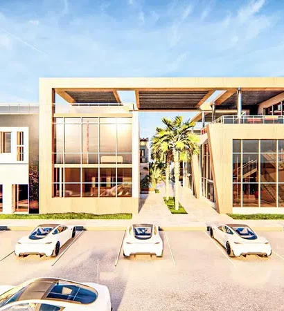 مجمع تجاري -مبني متعدد الاستخدامات